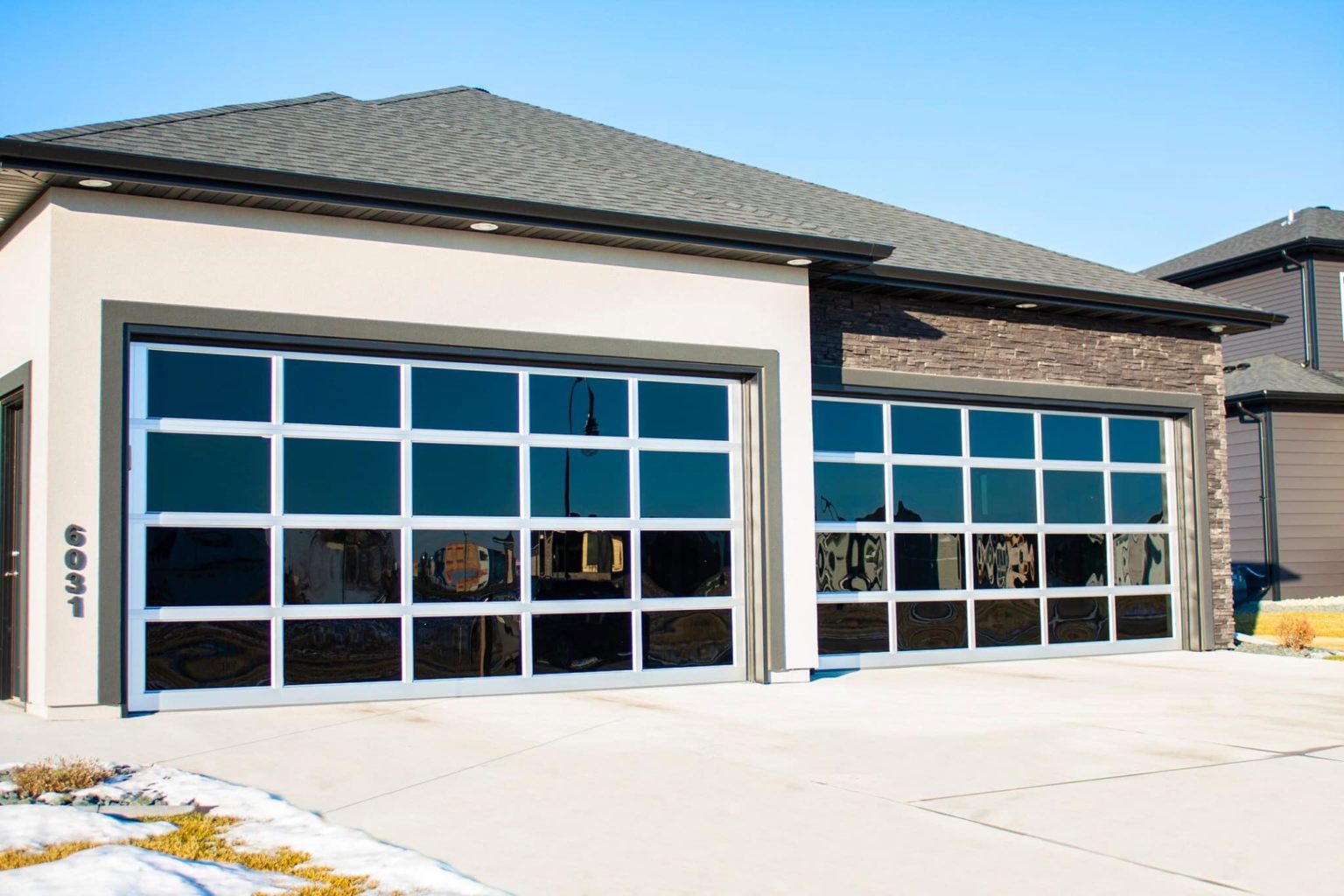 Glass Garage Doors Full View Glass Garage Doors Montana